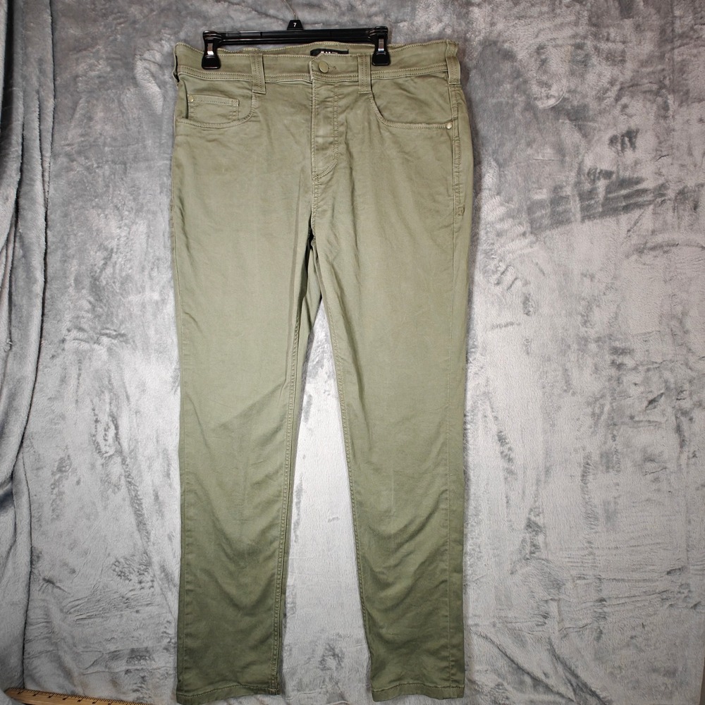 5.11 Tactical Defender Flex Slm Pants Mens 34x32 Fits 36x32 Green 5 Pocket 74547